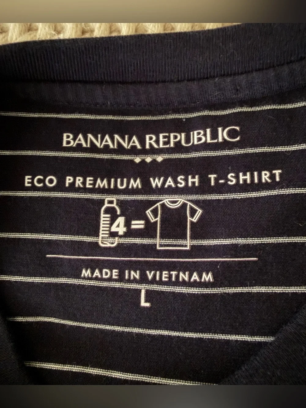 Men’s Banana Republic striped t shirt
